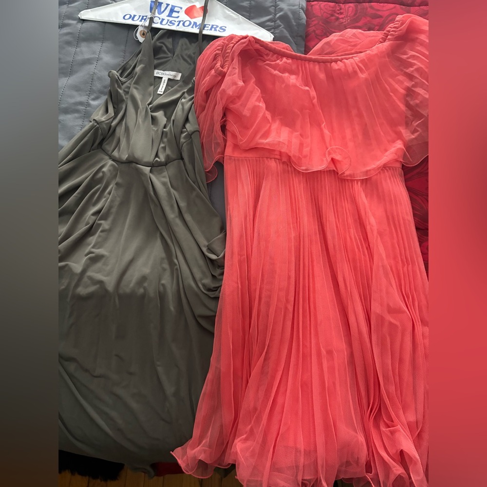 (2) BCBG dresses